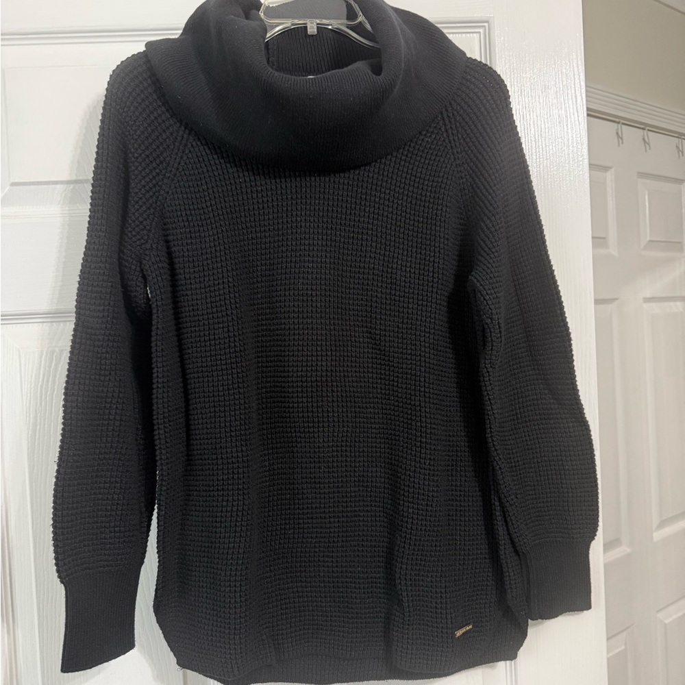Michael Kors Black Cowl Neck Sweater